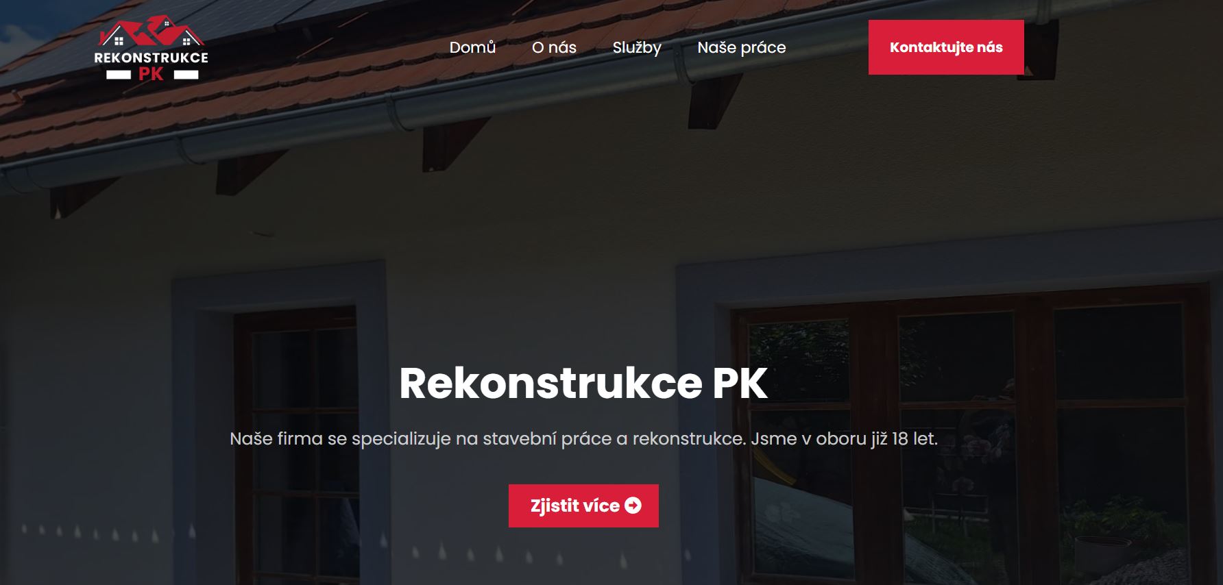 REKONSTRUKCE PK - kompletní stavební a zednické práce Petr Kloc